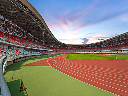 體育場塑膠跑道建設(shè)